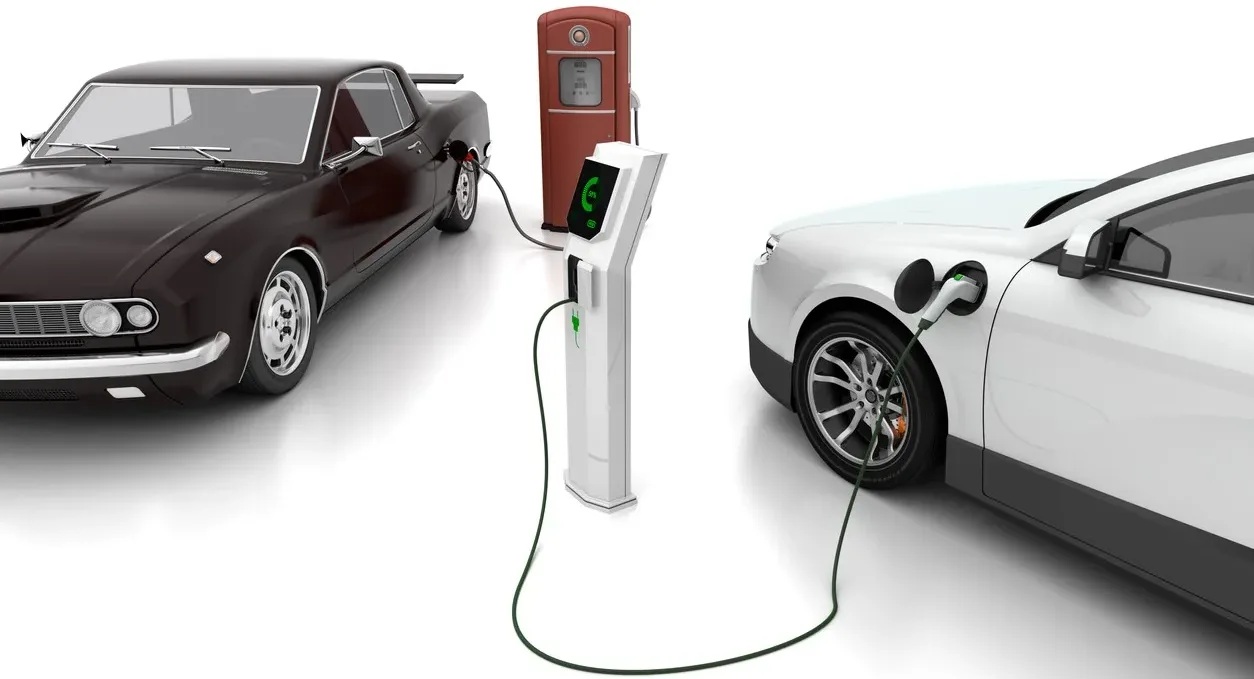 xe điện với xe xăng